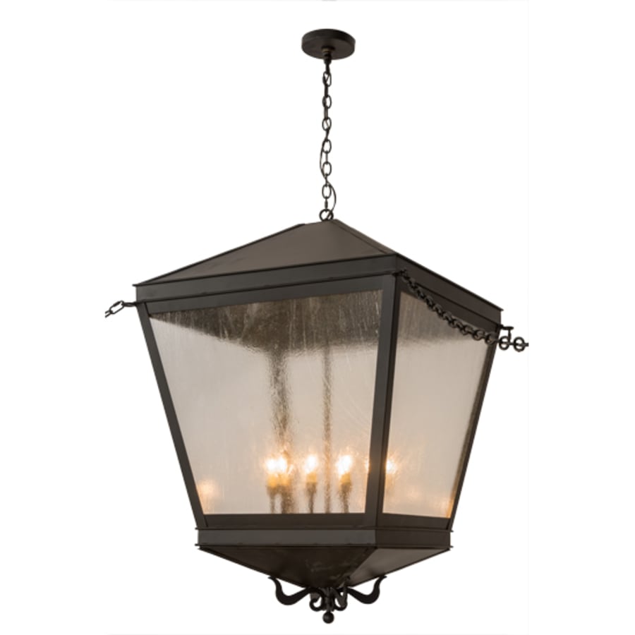 Meyda Tiffany Madeline 10 Light 45" Wide Taper Candle Pendant