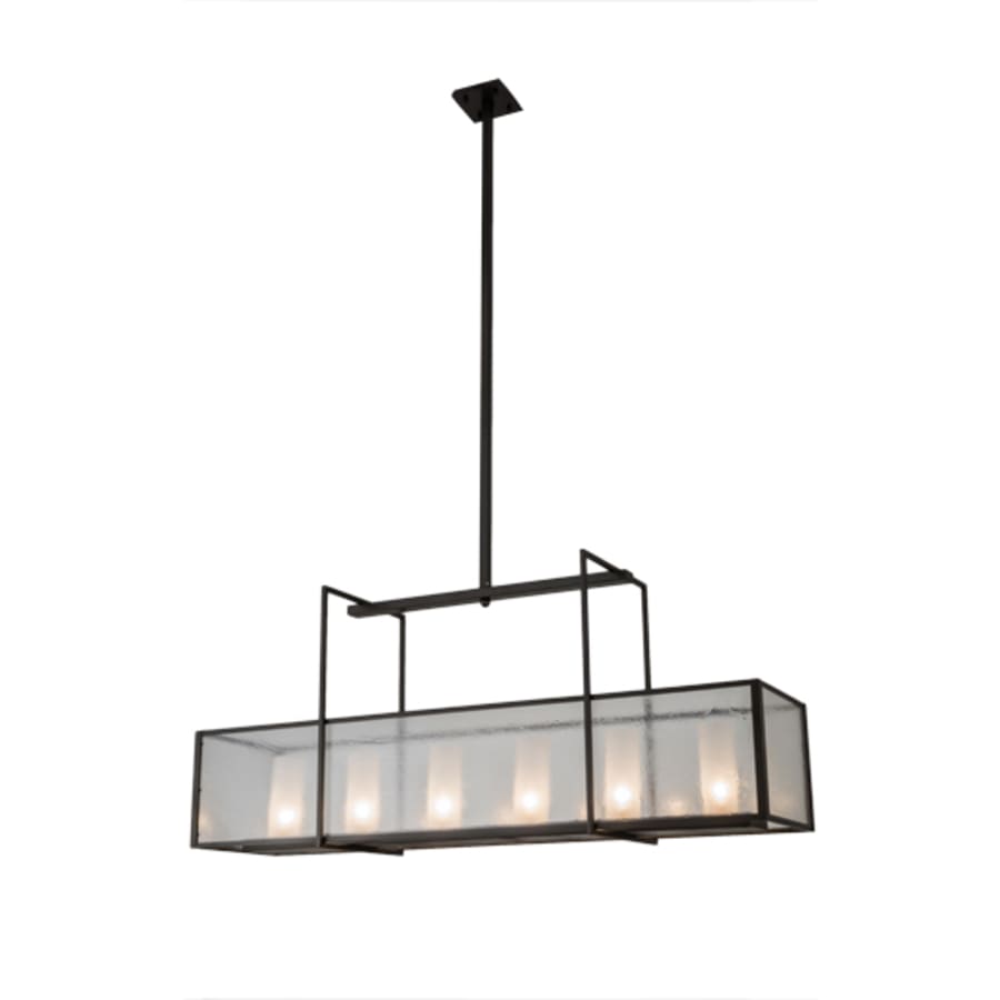Meyda Tiffany Nelson 6 Light 57" Wide Pillar Candle Linear Pendant
