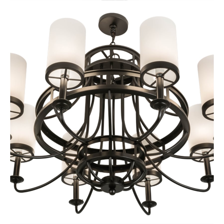 Meyda Tiffany Saxony 8 Light 46" Wide Chandelier