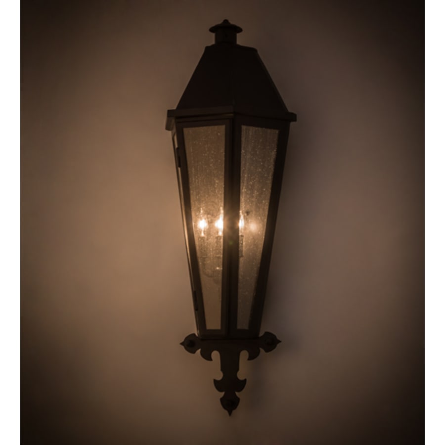 Meyda Tiffany Millesime 3 Light 40" Tall Wall Sconce with Shade