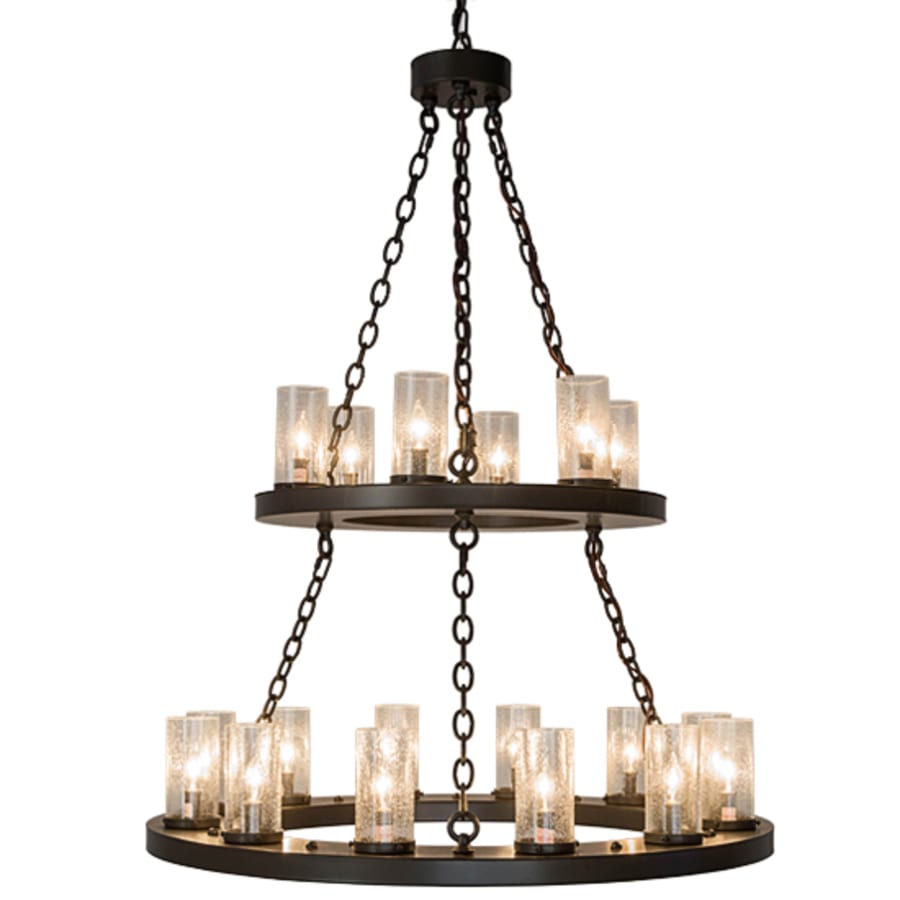 Meyda Tiffany Loxley 18 Light 36" Wide Ring Chandelier
