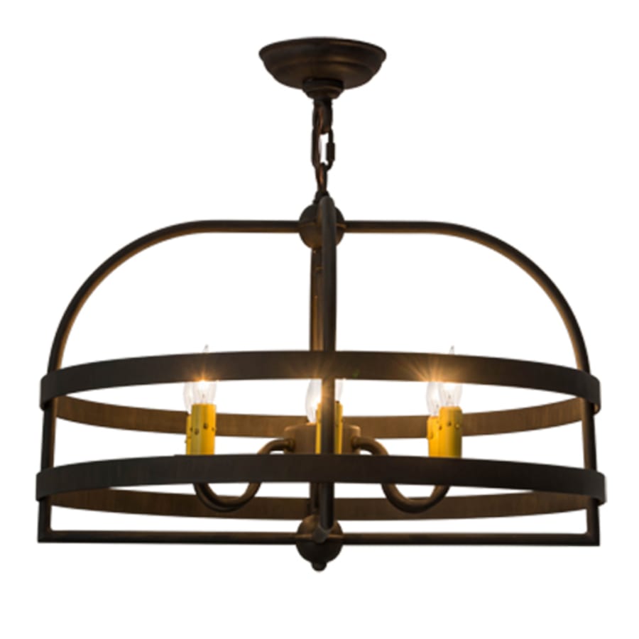 Meyda Tiffany Aldari 6 Light 22" Wide Taper Candle Style Chandelier