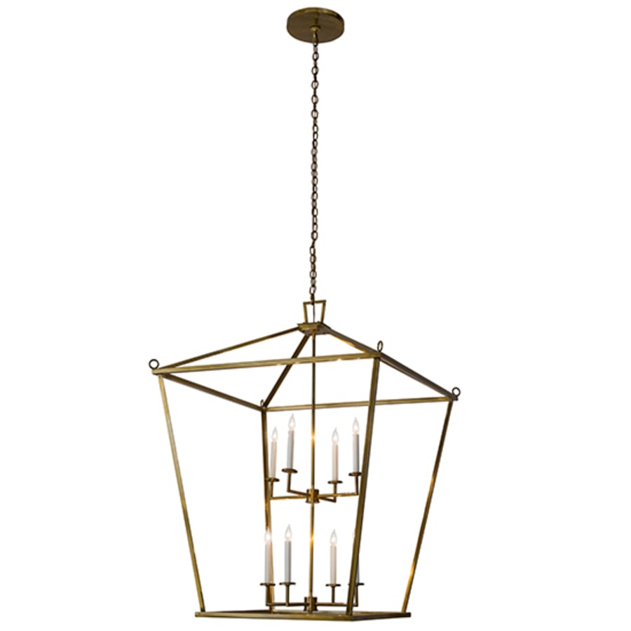 Meyda Tiffany Kitzi 8 Light 52" Wide Taper Candle Pendant