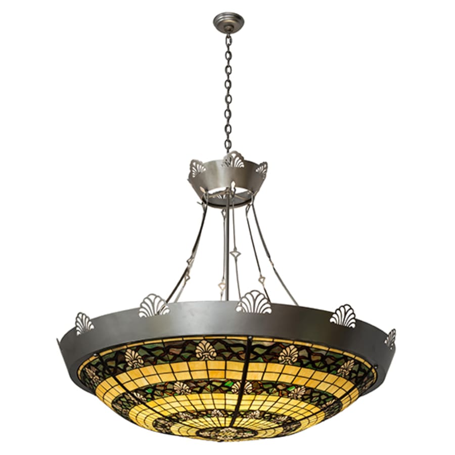 Meyda Tiffany Shell and Ribbon 8 Light 48" Wide Pendant
