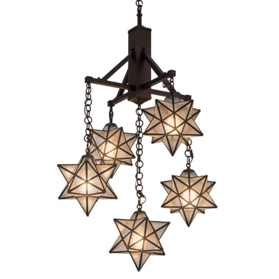 Meyda Tiffany Moravian 5 Light 30" Wide Chandelier