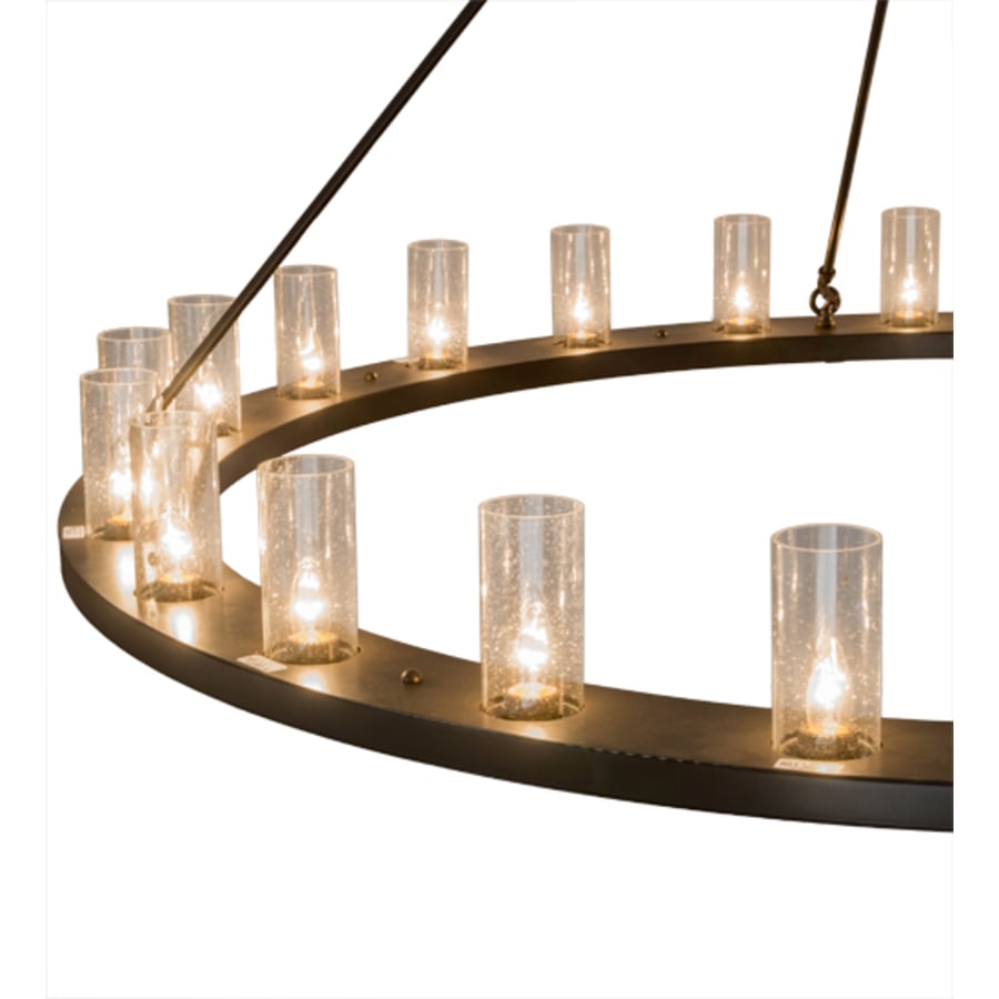 Meyda Tiffany Loxley 24 Light 72" Wide Ring Chandelier