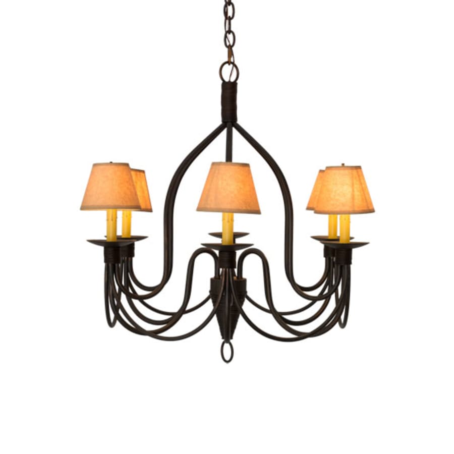 Meyda Tiffany Bell 6 Light 30" Wide Chandelier