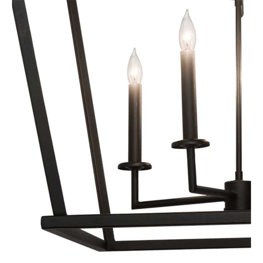 Meyda Tiffany Kitzi 8 Light 52" Wide Taper Candle Pendant