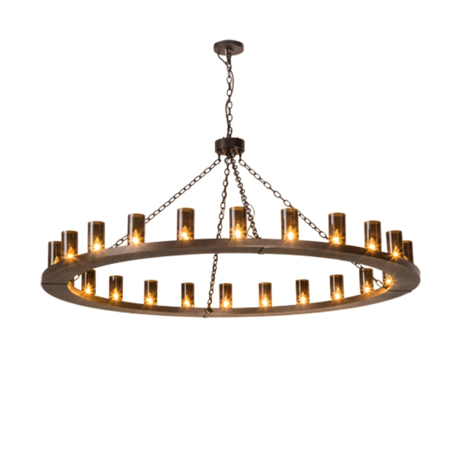 Meyda Tiffany Loxley 24 Light 72" Wide Ring Chandelier