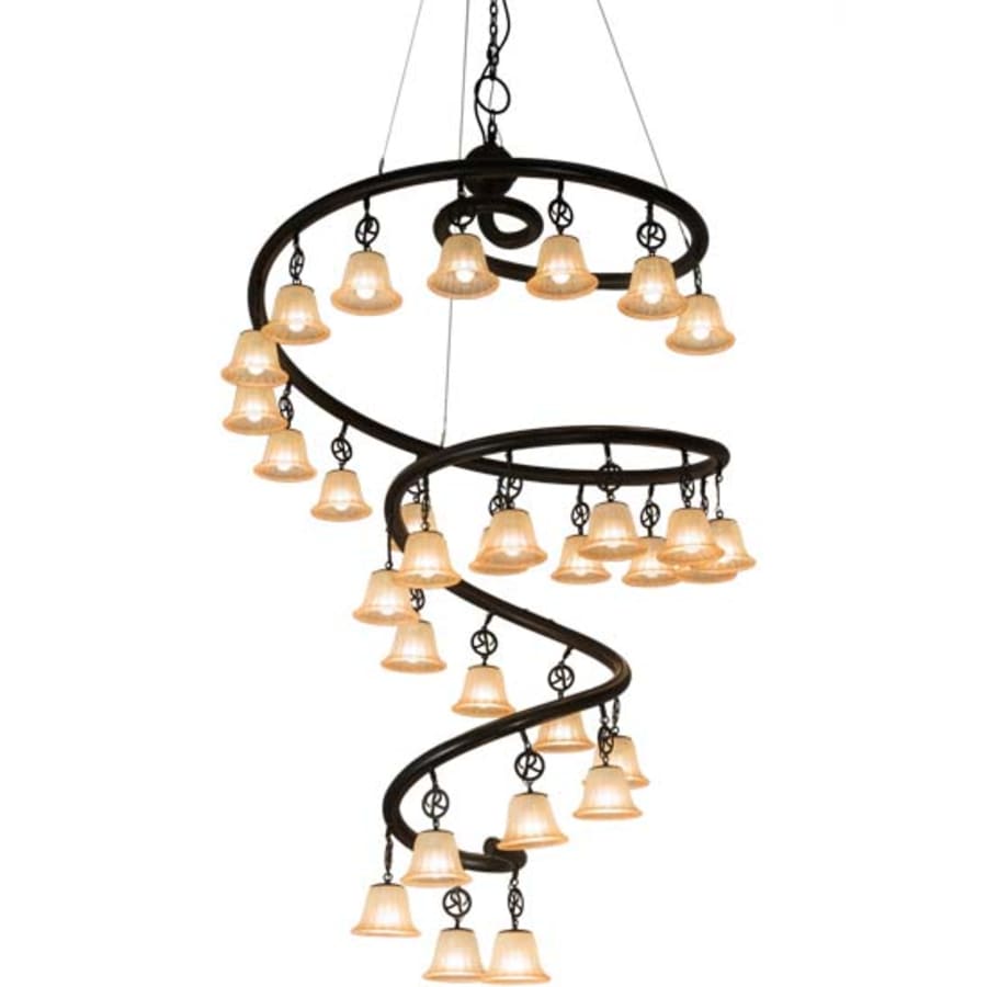 Meyda Tiffany Zikloi 30 Light 60" Wide Chandelier
