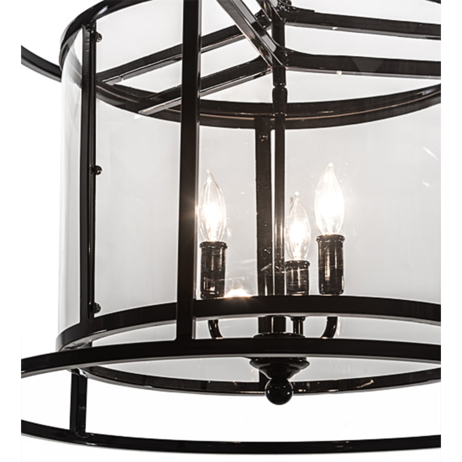 Meyda Tiffany 3 Light 22" Wide Taper Candle Pendant