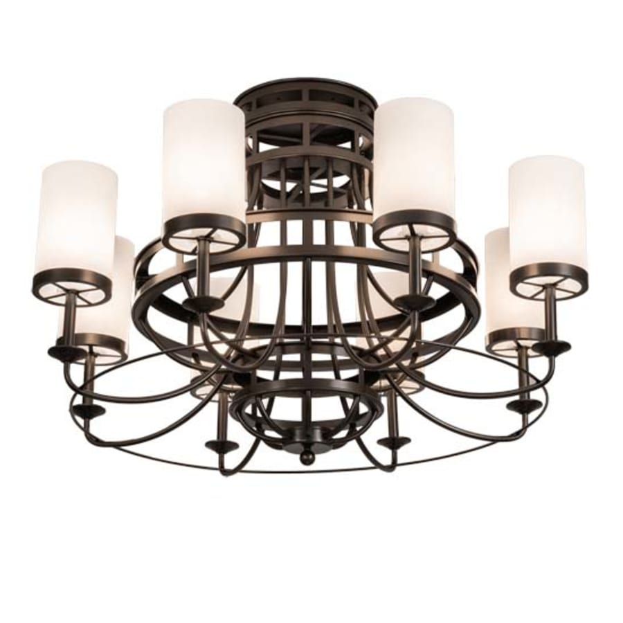Meyda Tiffany Saxony 8 Light 46" Wide Ring Chandelier
