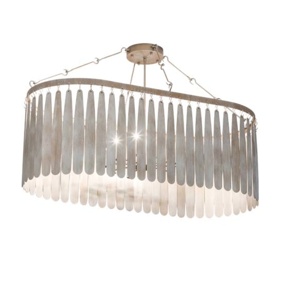 Meyda Tiffany Long Gibson 10 Light 48" Wide Linear Chandelier