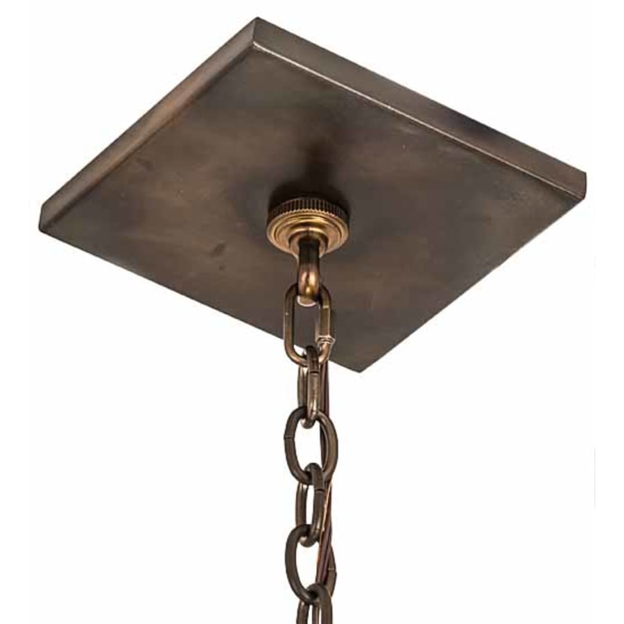 Meyda Tiffany 8 Light 30" Wide Abstract Linear Pendant