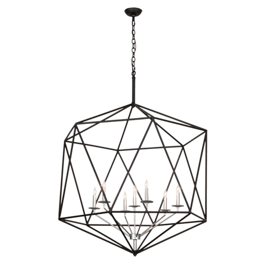 Meyda Tiffany 7 Light 42" Wide Taper Candle Pendant