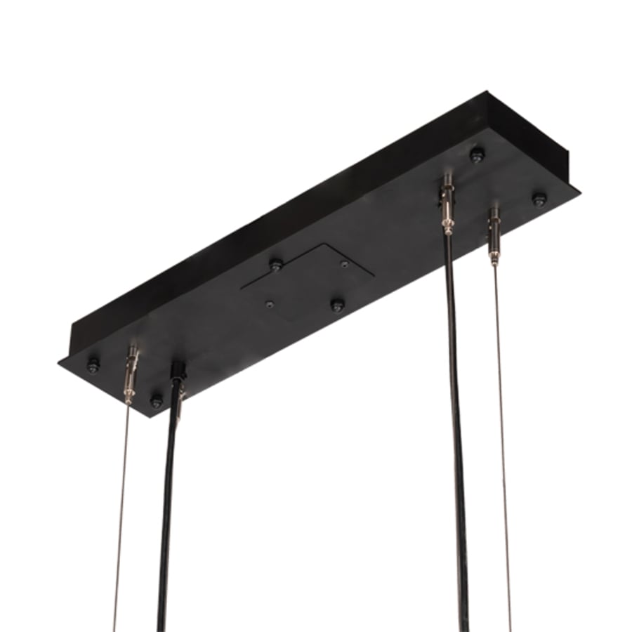 Meyda Tiffany 6 Light 44" Wide Pillar Candle Linear Pendant