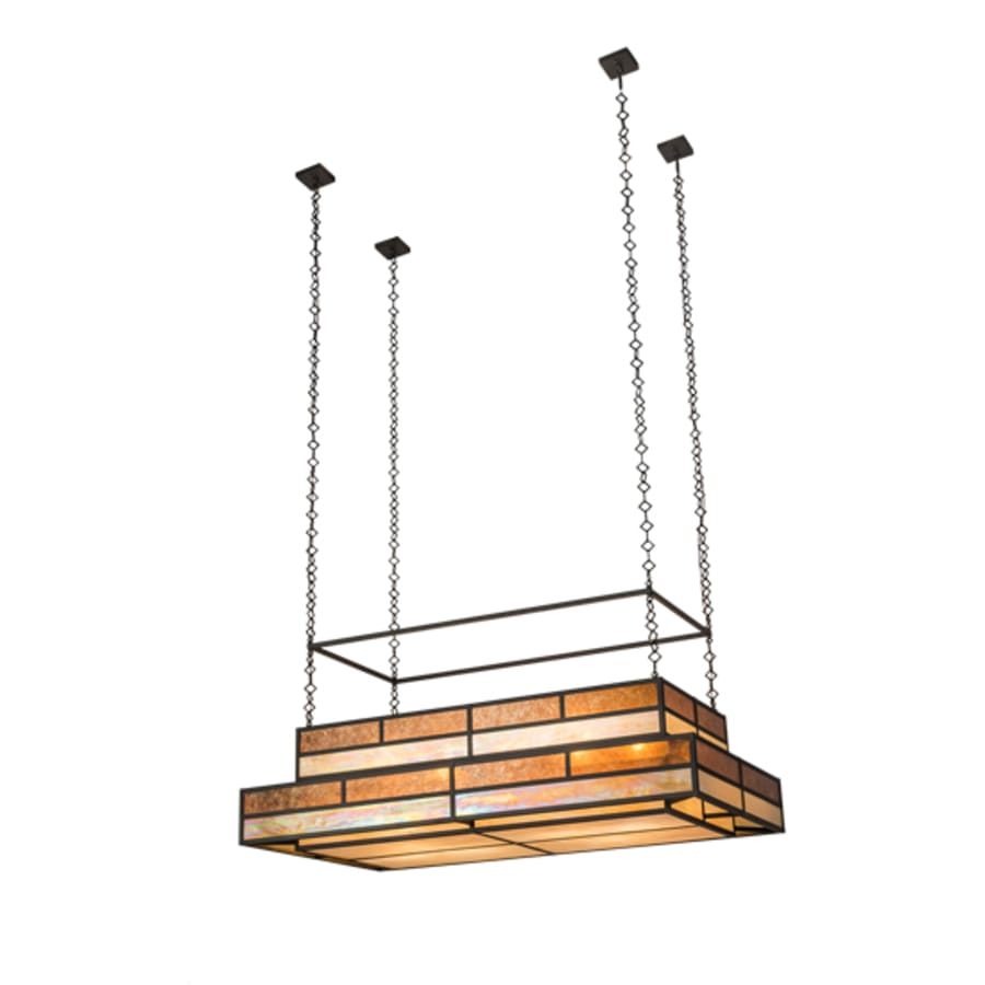 Meyda Tiffany 12 Light 72" Wide Linear Pendant
