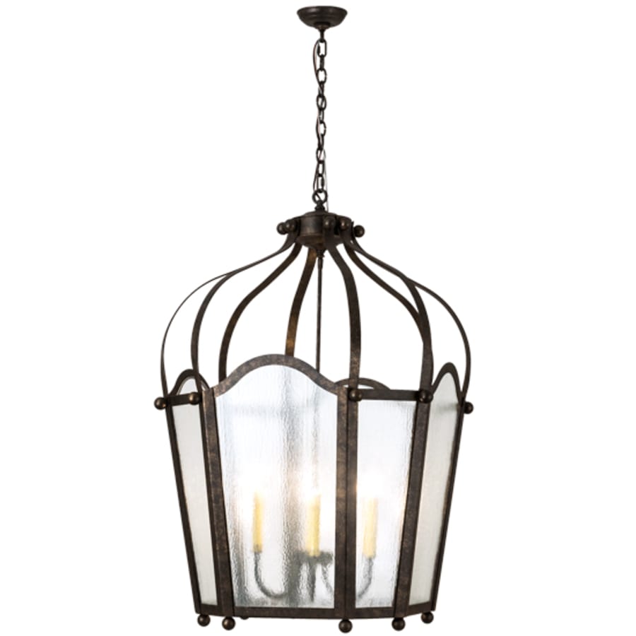 Meyda Tiffany 6 Light 33" Wide Taper Candle Pendant