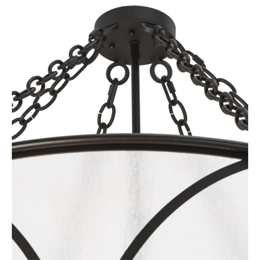 Meyda Tiffany 8 Light 37" Wide Taper Candle Pendant
