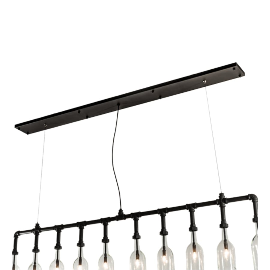 Meyda Tiffany 10 Light 75" Wide Suspension Linear Pendant