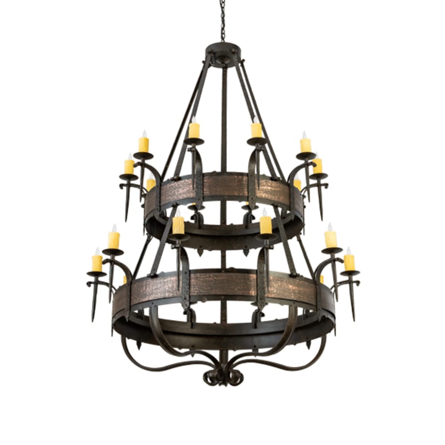 Meyda Tiffany Costello 20 Light 56" Wide Taper Candle Style Chandelier