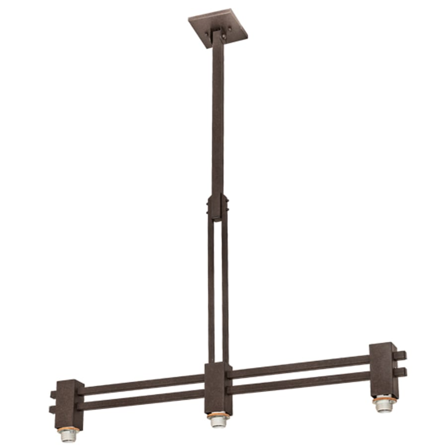 Meyda Tiffany 3 Light 45" Wide Linear Pendant