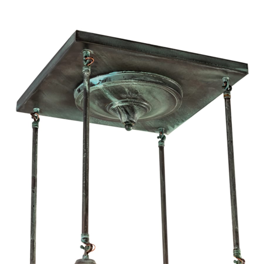 Meyda Tiffany Fulton Prime 4 Light 27" Wide Semi-Flush Ceiling Fixture