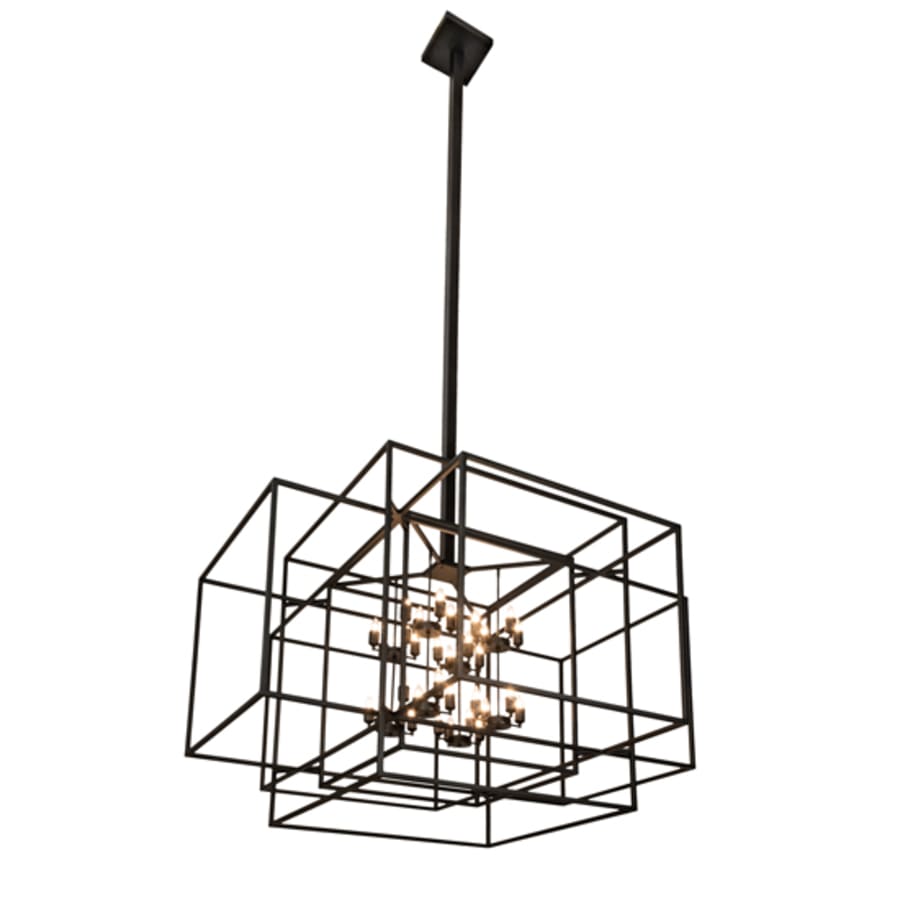 Meyda Tiffany 32 Light 102" Wide Taper Candle Pendant
