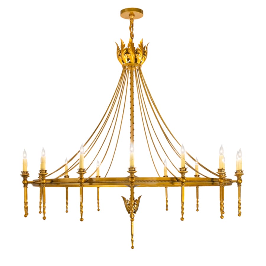 Meyda Tiffany Amaury 16 Light 56" Wide Taper Candle Style Chandelier
