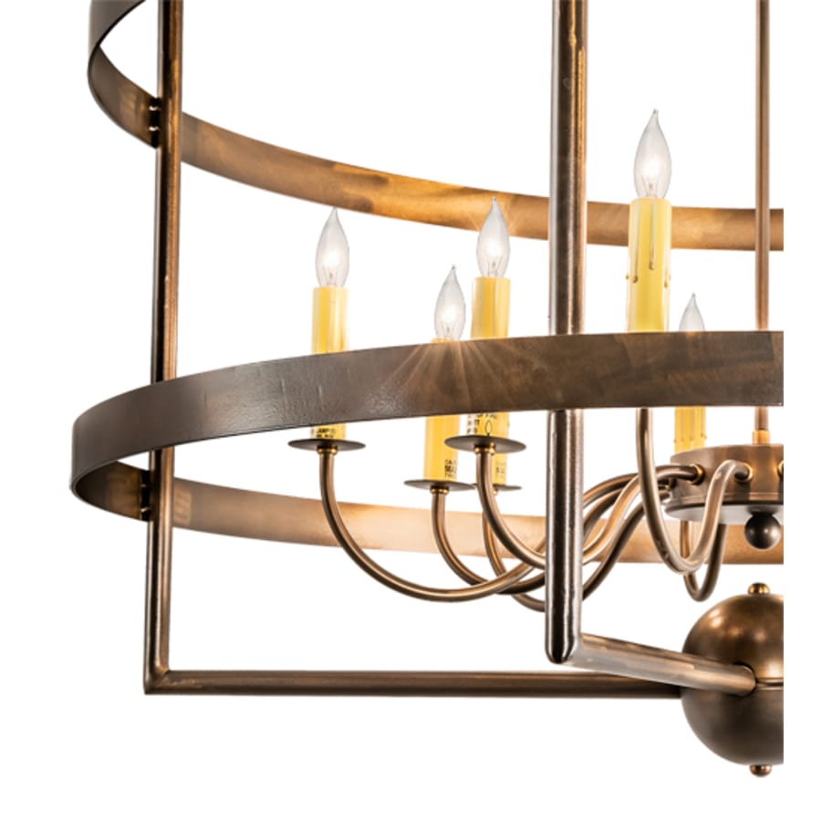 Meyda Tiffany Aldari 12 Light 36" Wide Taper Candle Style Chandelier