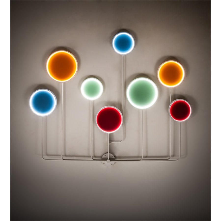 Meyda Tiffany Paletta 58" Tall LED Wall Sconce with Shade