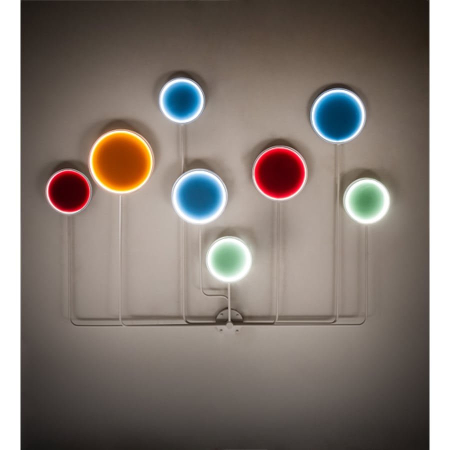 Meyda Tiffany Paletta 56" Tall LED Hand Crafted Wall Sconce