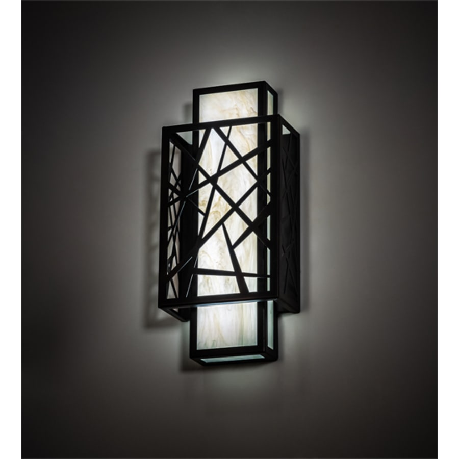 Meyda Tiffany Quadrato 18" Tall LED Wall Sconce