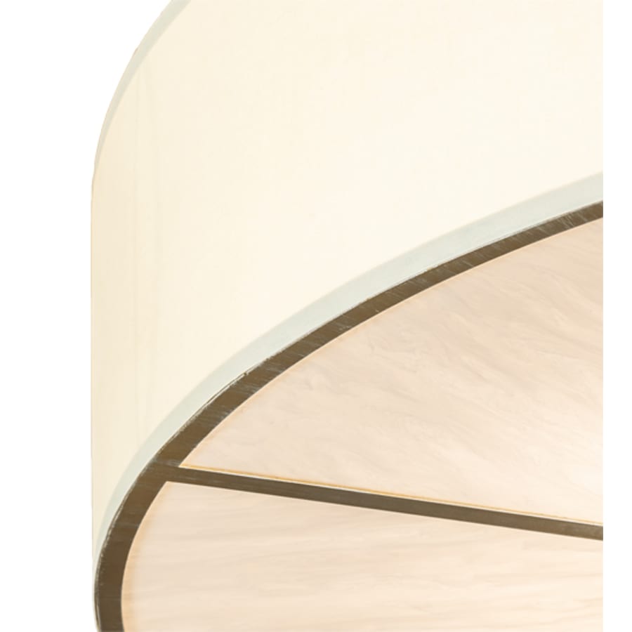 Meyda Tiffany Cilindro 8 Light 48" Wide Semi-Flush Drum Ceiling Fixture - Antique Finish