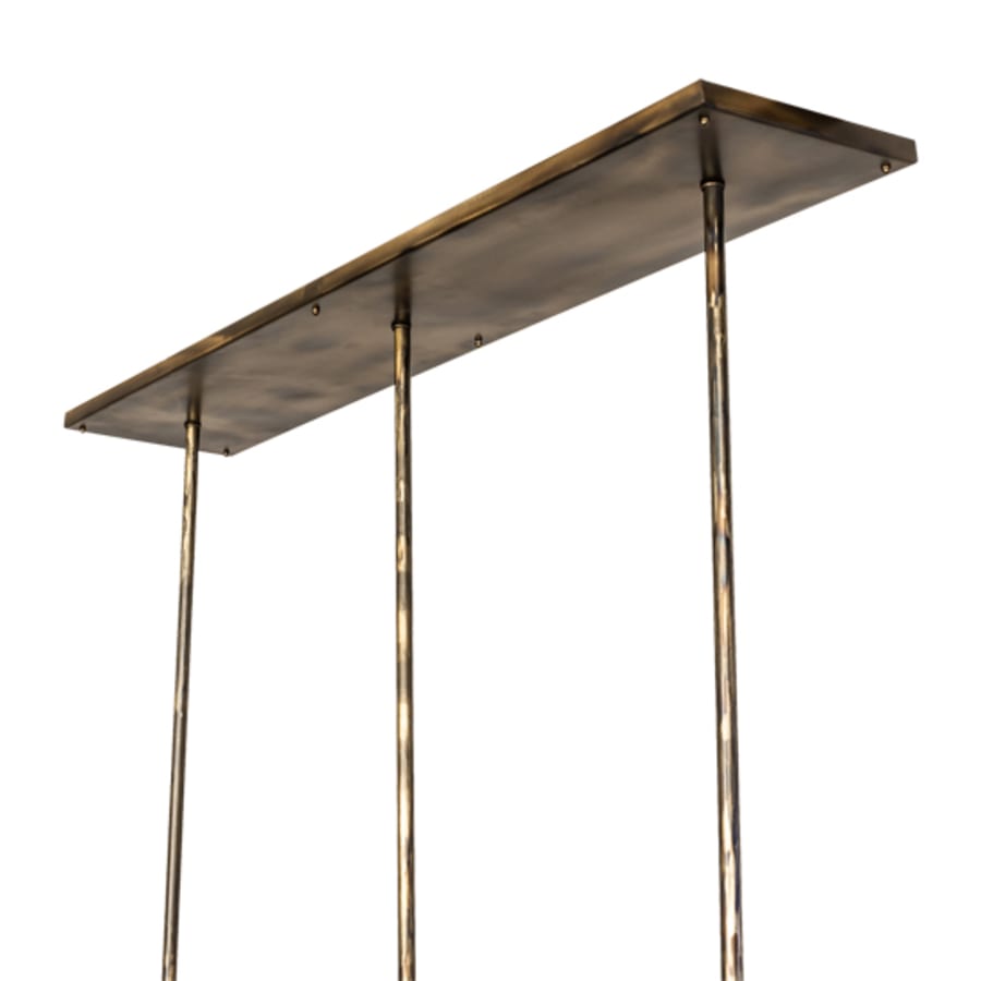 Meyda Tiffany 6 Light 50" Wide Linear Pendant