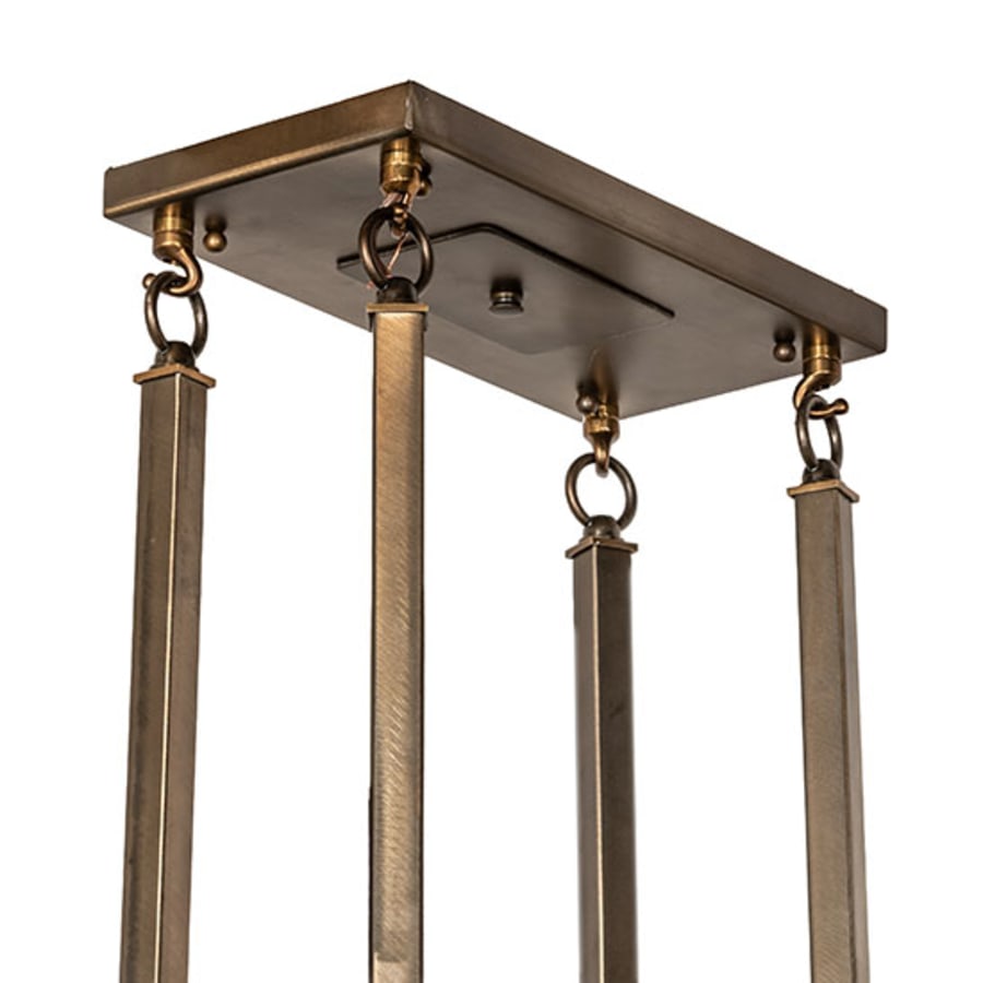 Meyda Tiffany 8 Light 36" Wide Linear Pendant