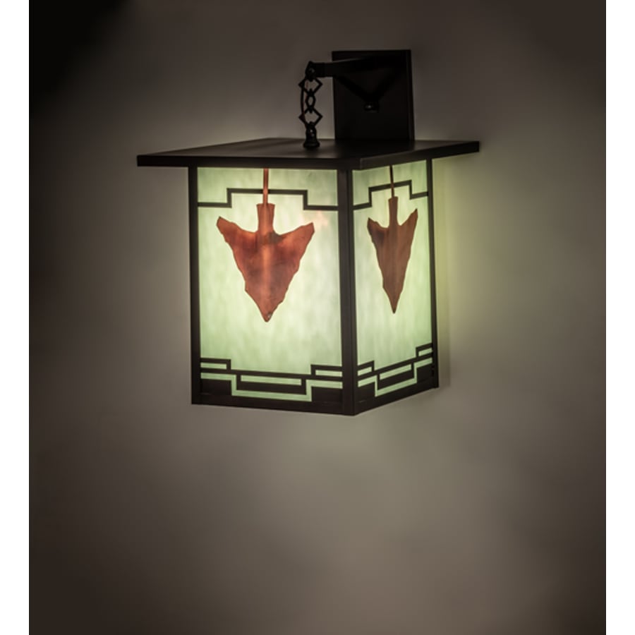 Meyda Tiffany Square Hyde 19" Tall Wall Sconce