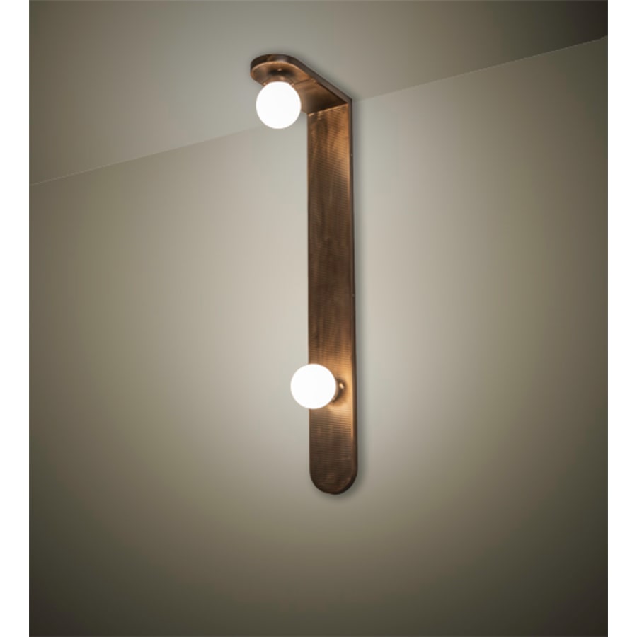 Meyda Tiffany Sanderson 2 Light 48" Tall Wall Sconce