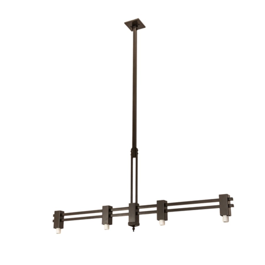 Meyda Tiffany 4 Light 64" Wide Linear Pendant