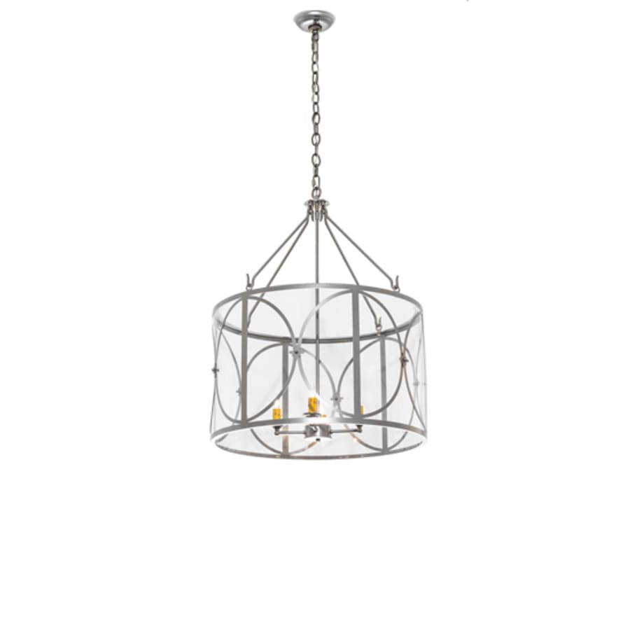 Meyda Tiffany 4 Light 24" Wide Taper Candle Pendant