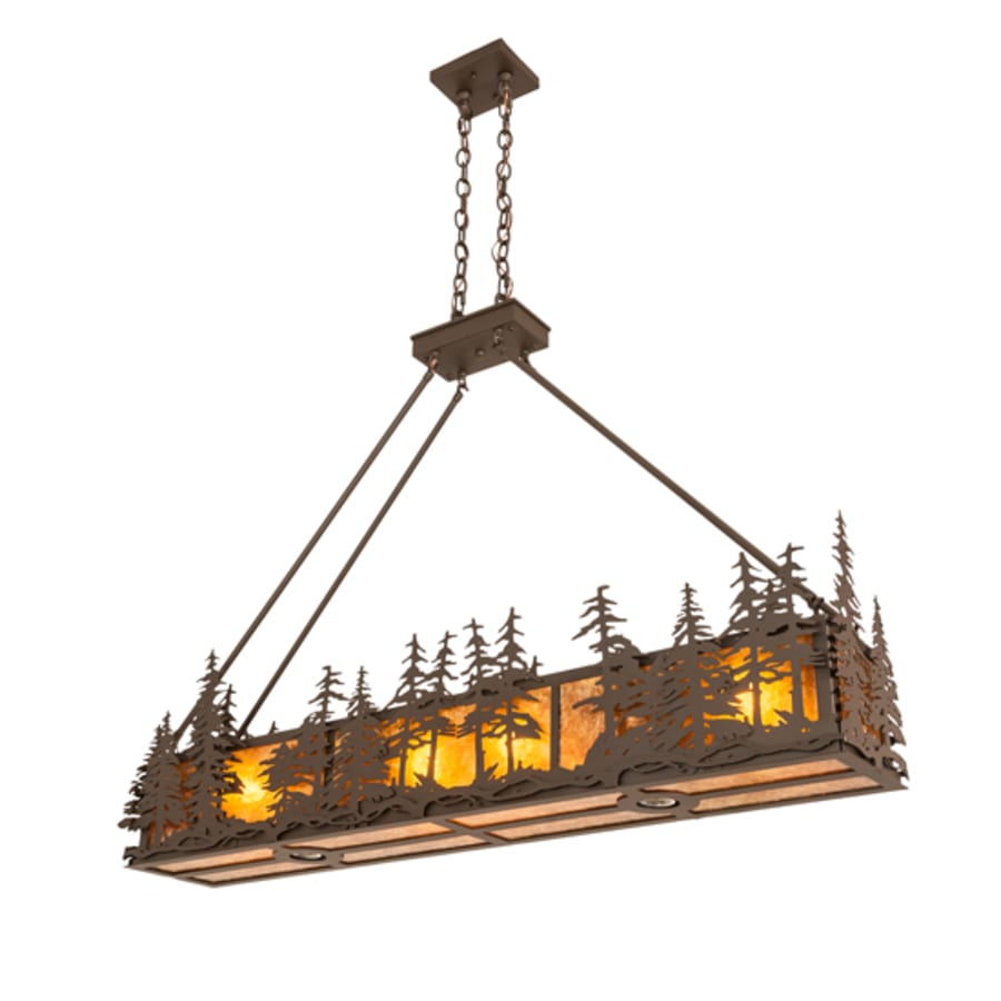 Meyda Tiffany 4 Light 9" Wide Billiard Mini Pendant