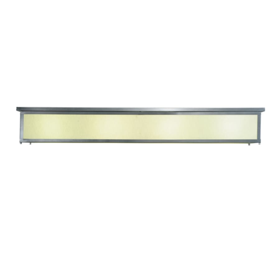 Meyda Tiffany Lumina 8 Light 72" Wide Flush Mount Ceiling Fixture - Sparkle Silver Finish - Medium Bulb Base
