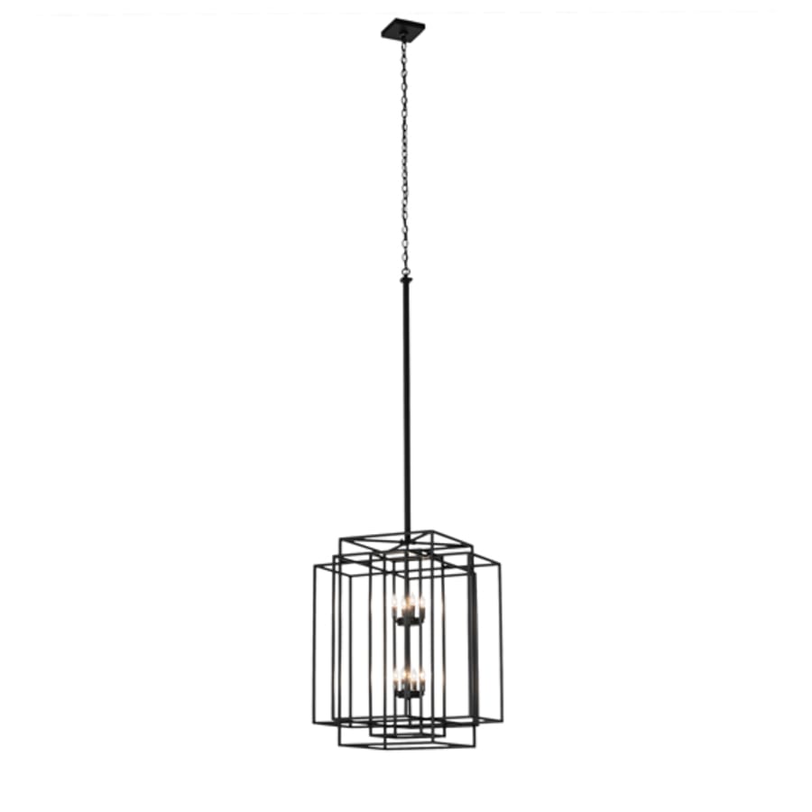 Meyda Tiffany 8 Light 43" Wide Taper Candle Pendant