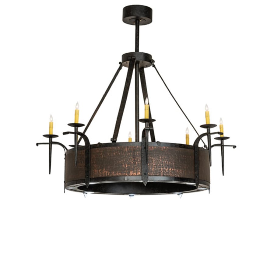 Meyda Tiffany Costello 8 Light 52" Wide Taper Candle Style Chandelier