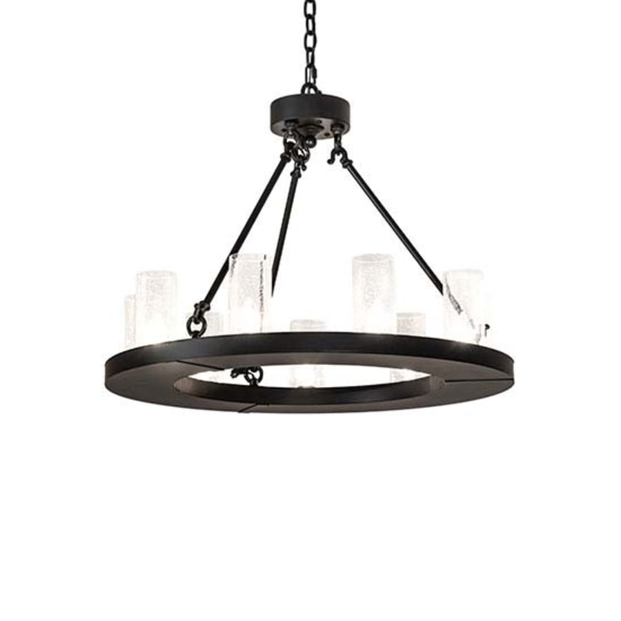 Meyda Tiffany Loxley 9 Light 30" Wide Ring Chandelier