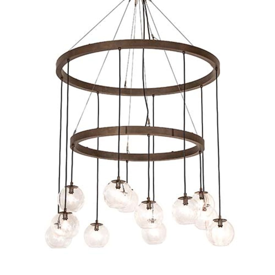 Meyda Tiffany Bola 12 Light 42" Wide Ring Chandelier