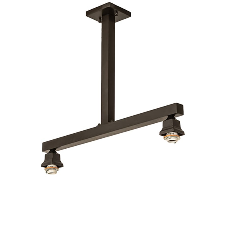 Meyda Tiffany 2 Light 39" Wide Linear Pendant
