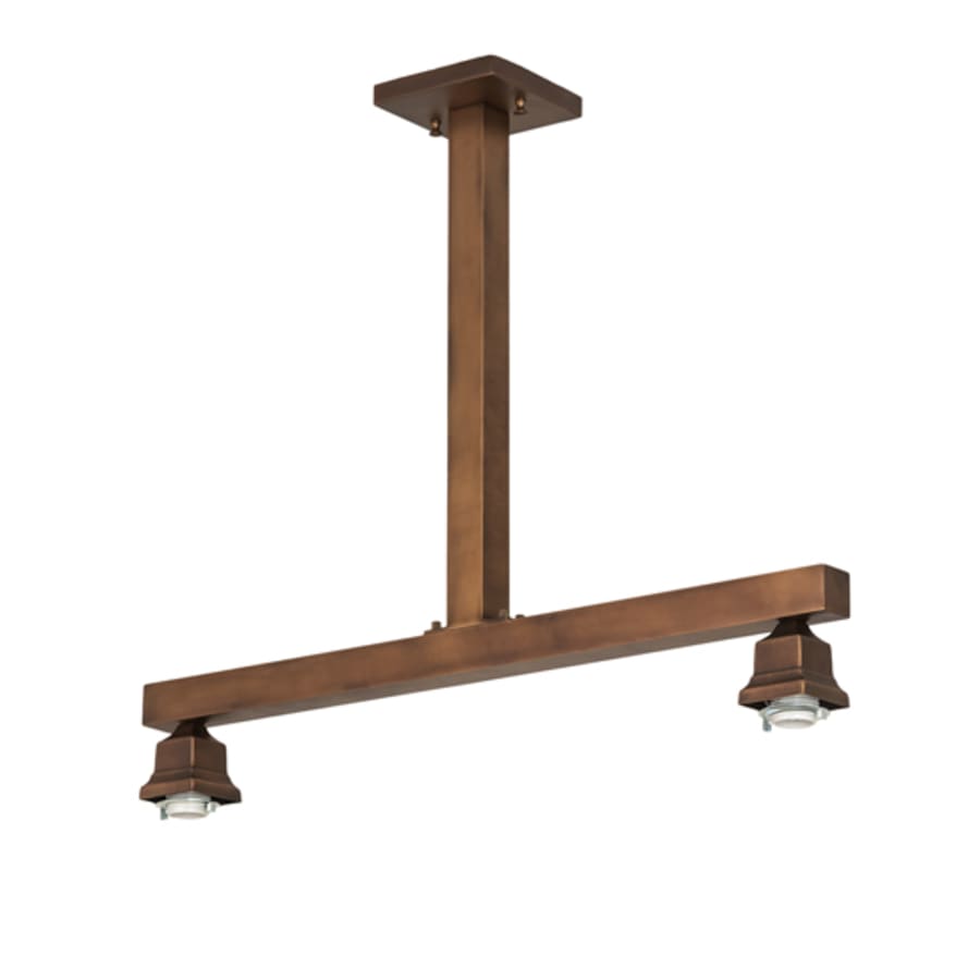 Meyda Tiffany 2 Light 39" Wide Linear Pendant