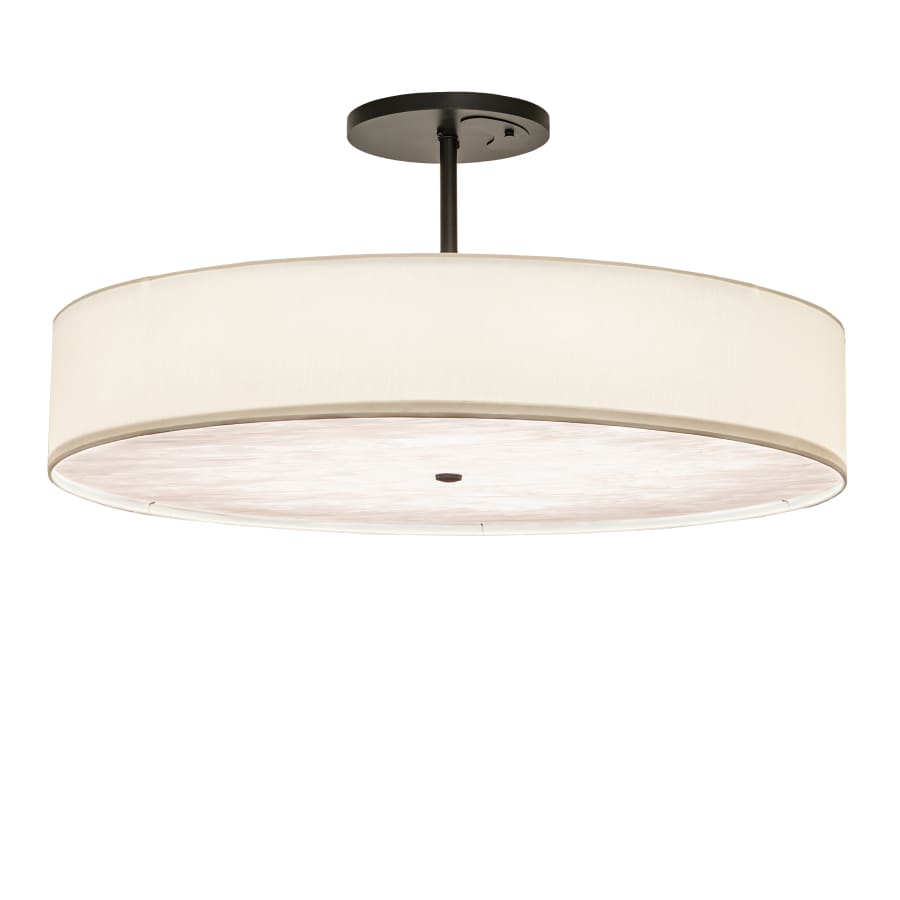 Meyda Tiffany Cilindro 42" Wide LED Semi-Flush Drum Ceiling Fixture