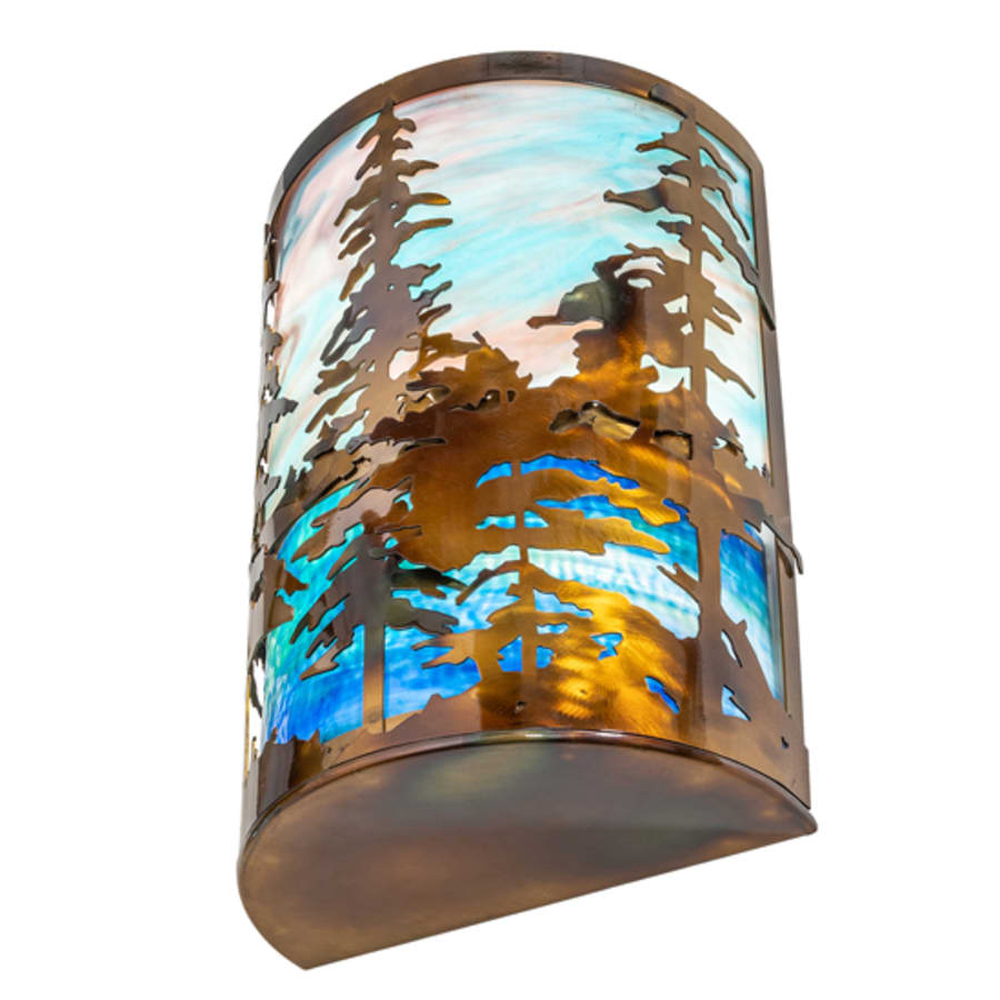Meyda Tiffany 2 Light 18" Tall Wall Sconce